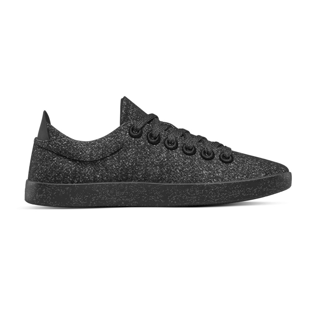 Allbirds Men\'s Sneakers Black - Wool Pipers - 09745LIRF